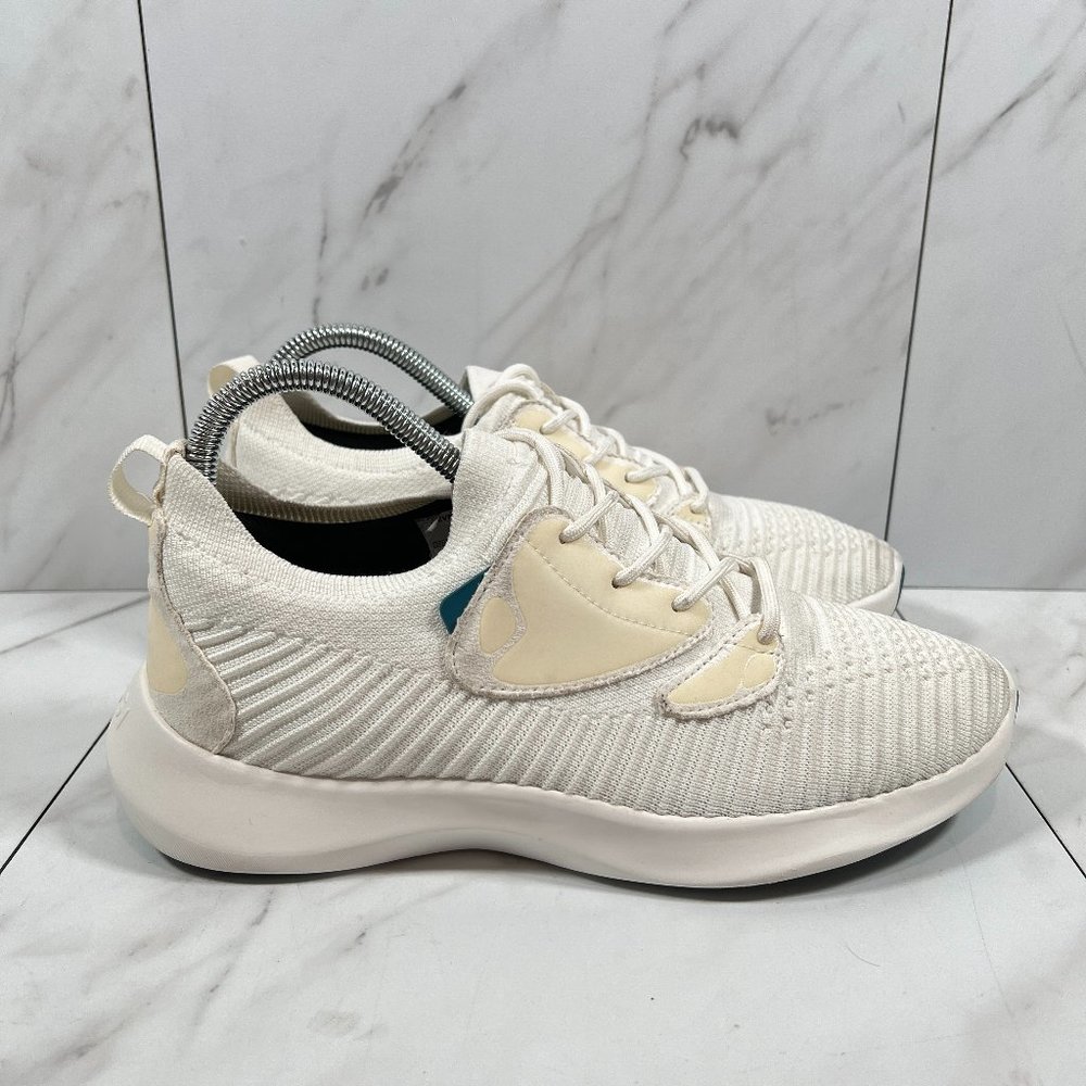 Vessi Everyday 2.0 Women Sz 7 - White Waterproof Athletic Running Sneaker Shoe